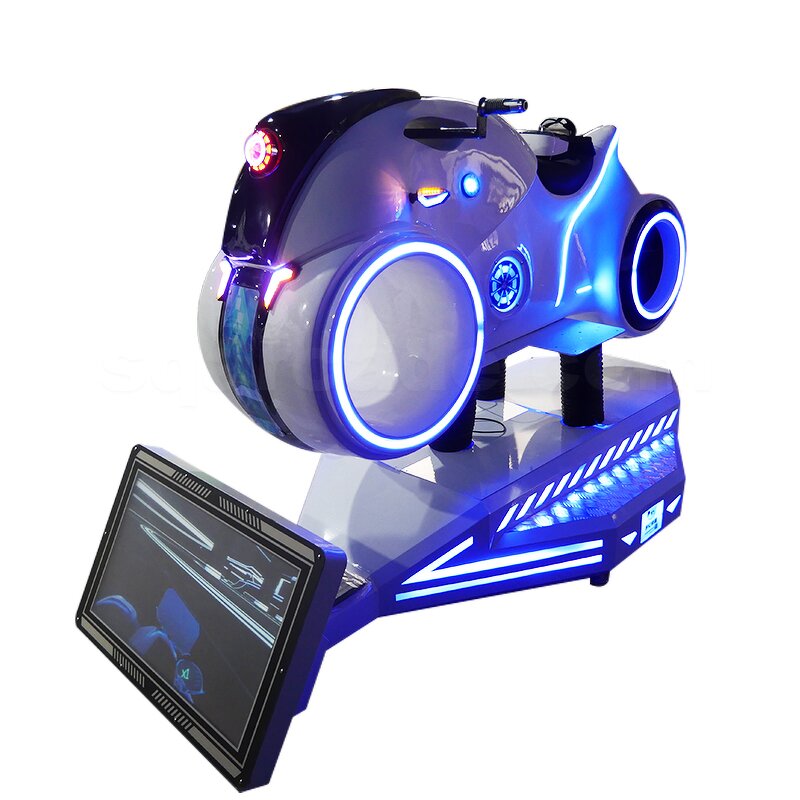 VR Racing Simulator Manufacturer - Hot Sale Indoor Racing Game Console Motor 9D 360 Motorcycle Equipment