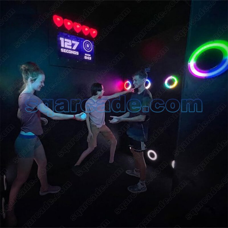 Interactive Game Manufacturer - Indoor Active Push Led Light Button Pipe Ball Customizable for Kids