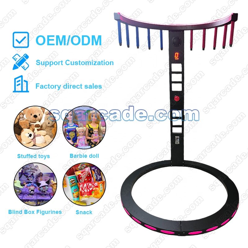 Arcade Game Manufacturer - Falling Sticks Fast Reaction Time with Gift Display Case USB Powered