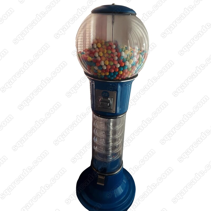 Capsule Toy Machine Manufacturer - Coin Operated Spiral for Chewing Gum Gumball Candy in Arcades Malls