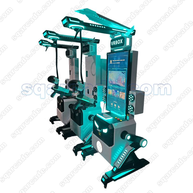 VR Shooting Game Manufacturer - Coin-operated Box Virtual Reality Simulator Machine for Kids