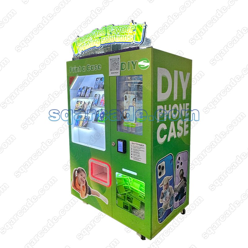 Phone Case Printer Manufacturer - DIY Self-service Fully Automatic UV Vending Machine