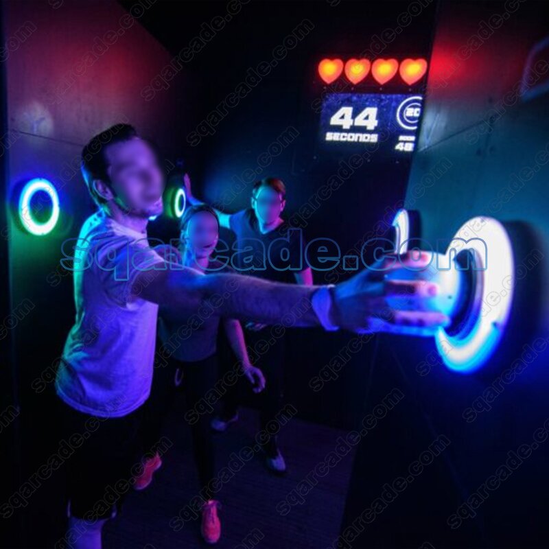 Interactive Game Manufacturer - Indoor Active Push Led Light Button Pipe Ball Customizable for Kids