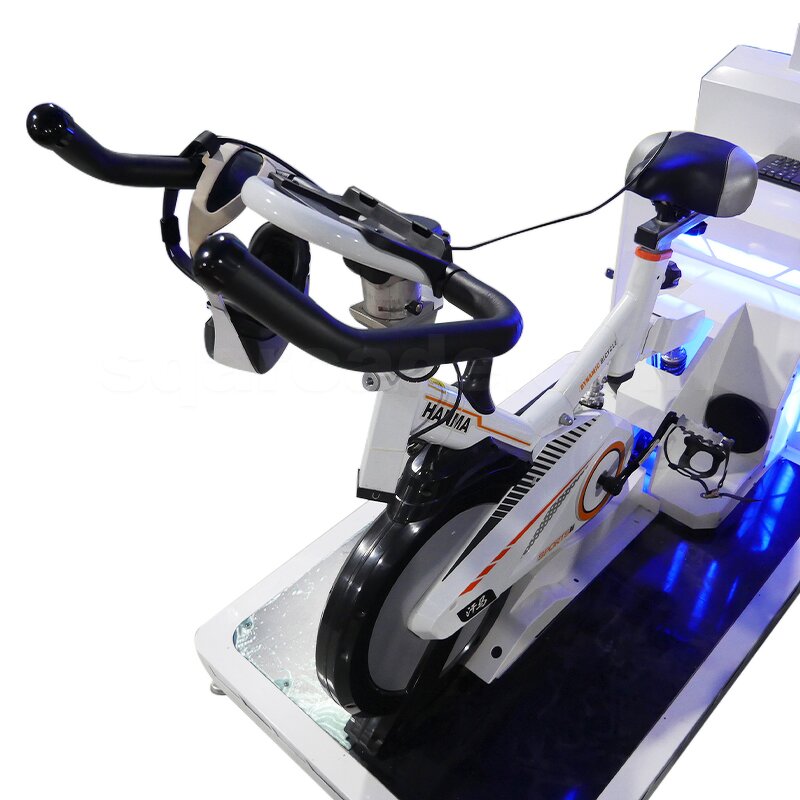 VR Bike Simulator Manufacturer - Amusement Park Sport Theme 42 Inch Box Station Arcade Game Racing Ride