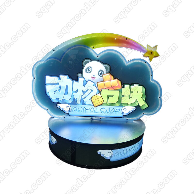 Light Box Manufacturer - Customized Pattern LED Display Acrylic Mirror Marquee for Arcade Game