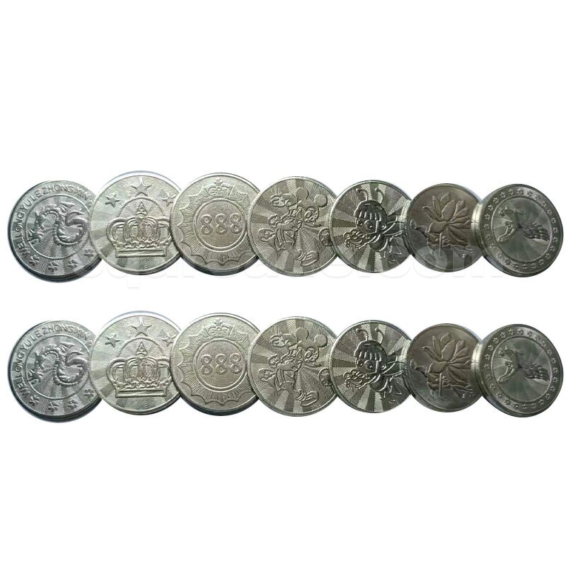 Coin Token Manufacturer - Factory Custom Logo Spot Metal Stainless Steel for Washing Game Machine