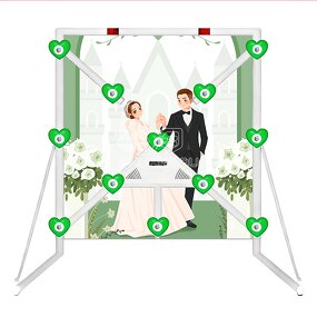 Reaction Training Machine Manufacturer - Wedding Style Interactive Metal Batak Pro for Carnival Sports Center
