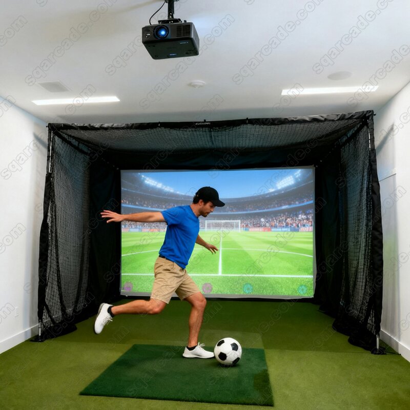Soccer Simulator Game Manufacturer - Indoor Interactive AR for Shopping Mall & Amusement Parks