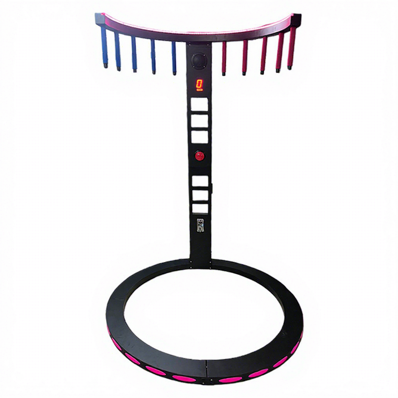 Arcade Game Machine Manufacturer - Coin Operated Reaction Grabbing Stick Eyes Training with Gift Display