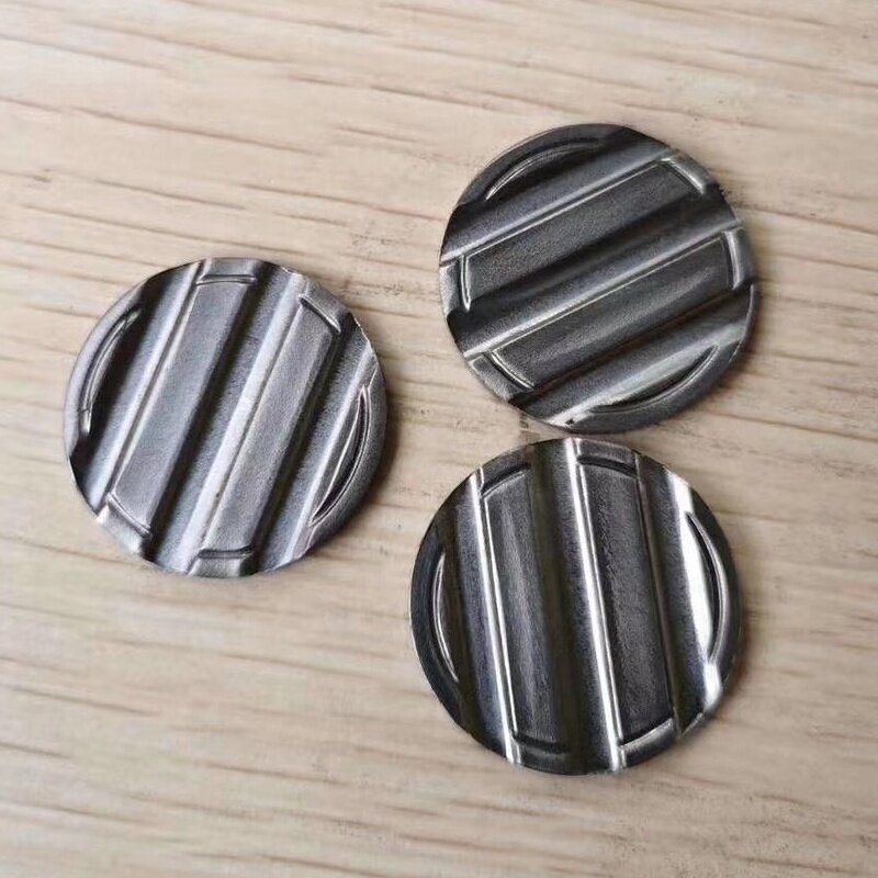 Game Token Manufacturer - Custom Dia Thick 2D Design Both Side Antique British Coin Metal