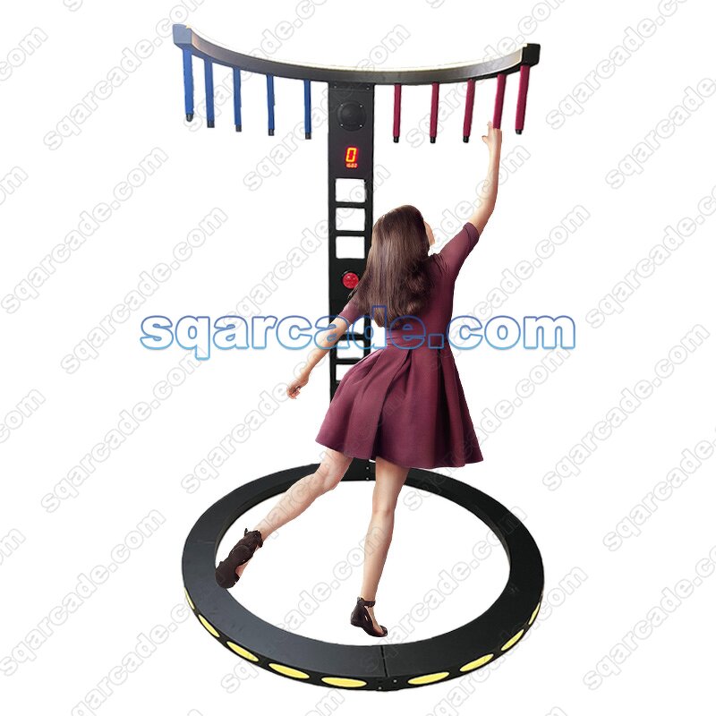 Arcade Game Machine Manufacturer - Coin Operated Reaction Grabbing Stick Eyes Training with Gift Display