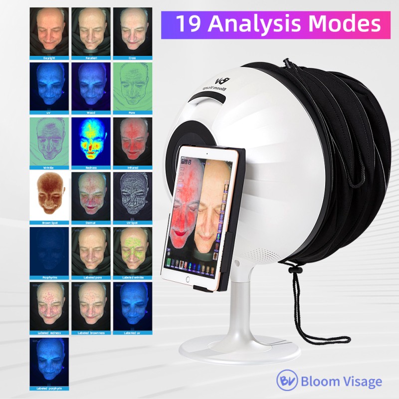 Magic Mirror Skin Analyzer Supplier - OEM 3D Facial Scanner with App Analysis