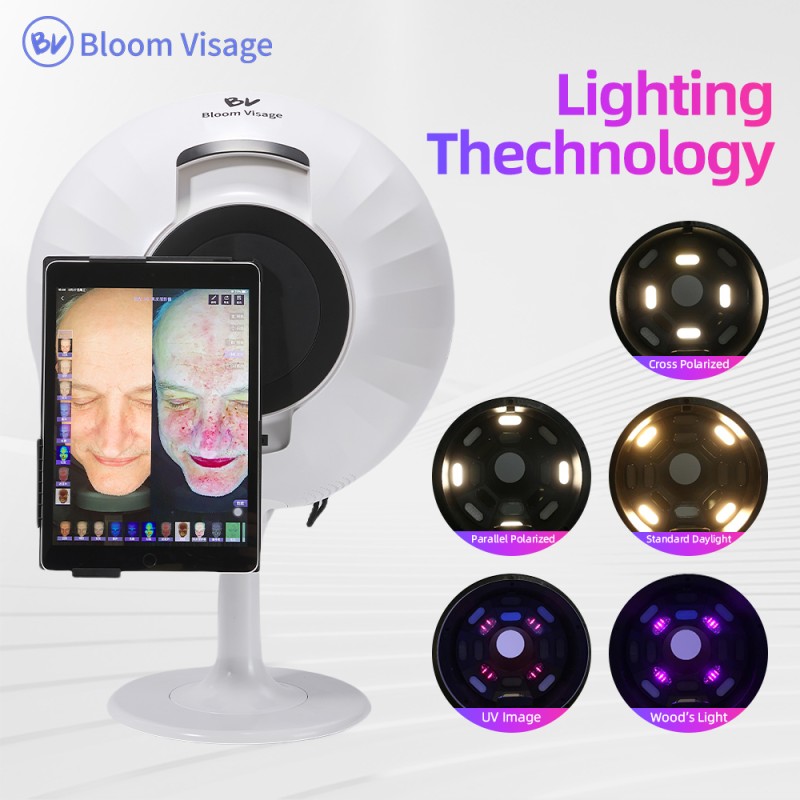 Facial Skin Analyzer Factory - OEM Dermatology Hospital Cosmetic Equipment