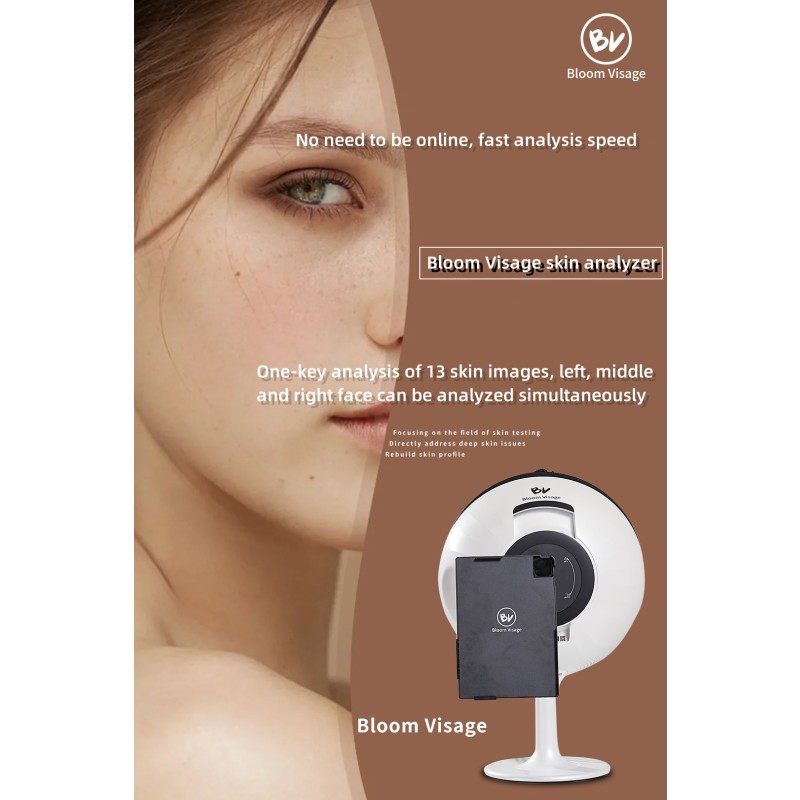 8 Spectrum Skin Analyzer Manufacturer - OEM BV Facial Analysis Machine