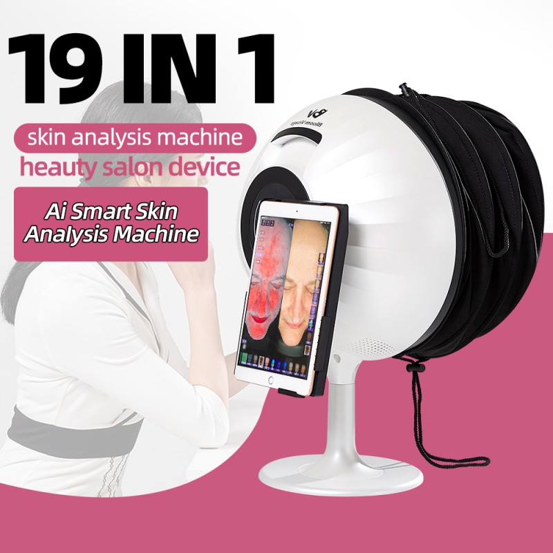 8 Spectrum Skin Analyzer Manufacturer - OEM BV Facial Analysis Machine