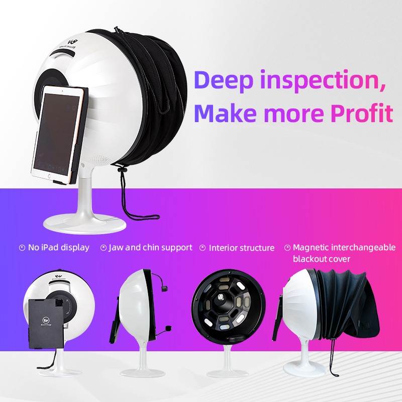 Magic Mirror Skin Analyzer Supplier - OEM 3D Facial Scanner with App Analysis