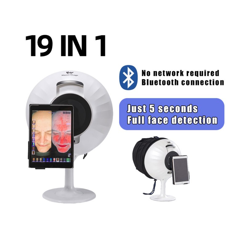 Magic Mirror Skin Analyzer Supplier - OEM 3D Facial Scanner with App Analysis