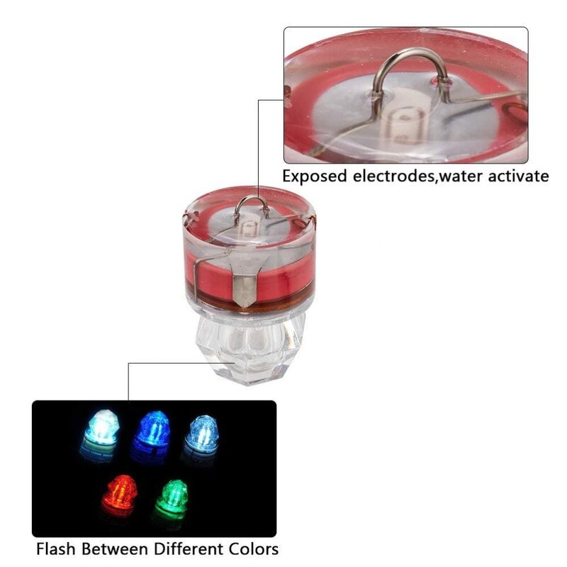 Underwater Fishing Light - Manufacturer - Depth LED Squid Lures Bait Deep Drop