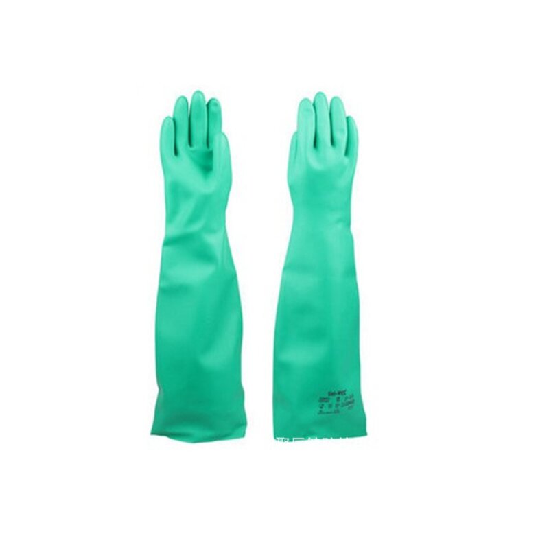 Ansell Work Glove - Manufacturer - 37-185 Nitrile Wide Mouth Long Sleeve