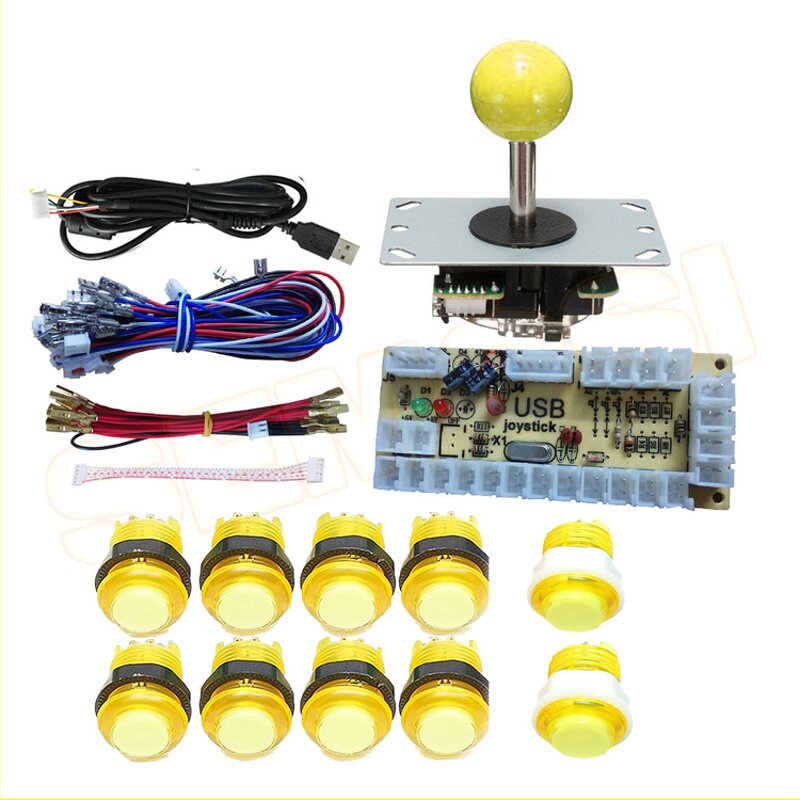 Arcade DIY Parts Set - Manufacturer - Push Button and Joystick Factory Direct