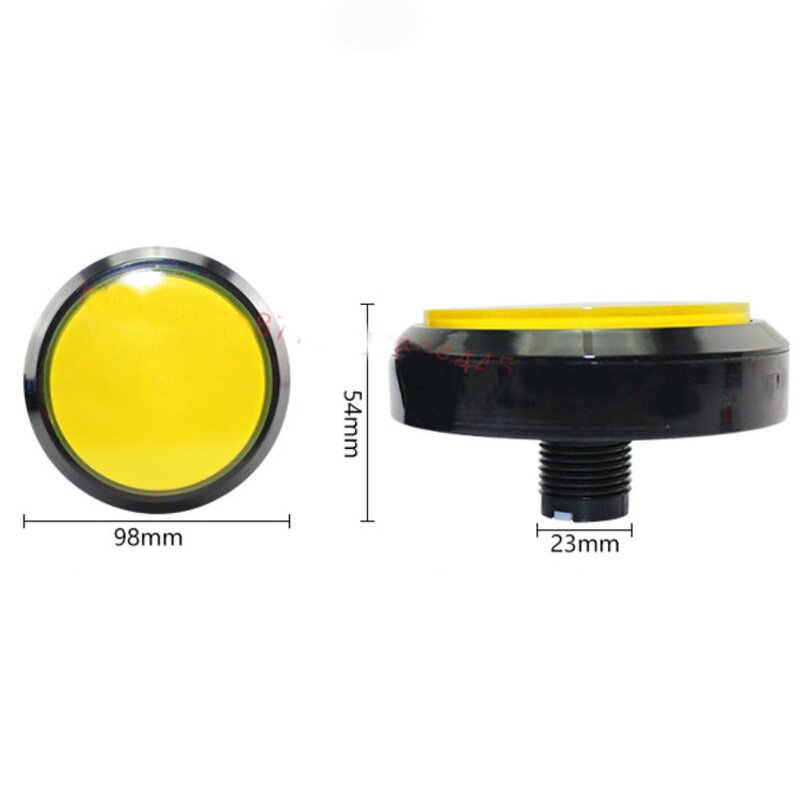 Arcade LED Push Button - Manufacturer - 100mm Flat Big All Sizes Factory Price