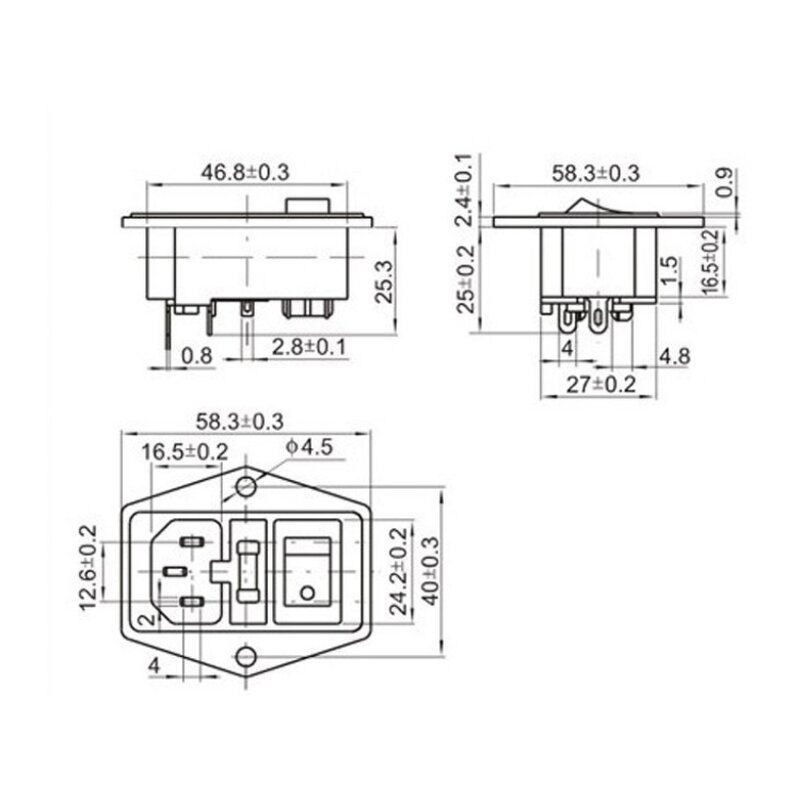 Arcade Power Socket - Manufacturer - Electrical Switch Socket for Big Game Machine