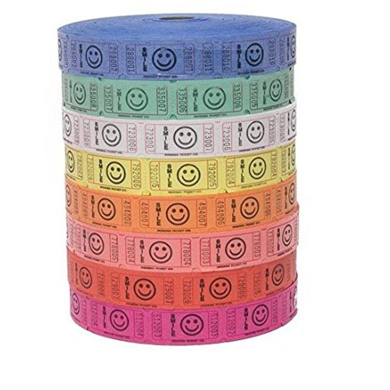 Arcade Raffle Ticket - Manufacturer - Custom Logo Printed All Kinds Redemption Games