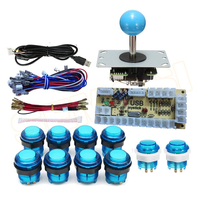 Arcade DIY Parts Set - Manufacturer - Push Button and Joystick Factory Direct