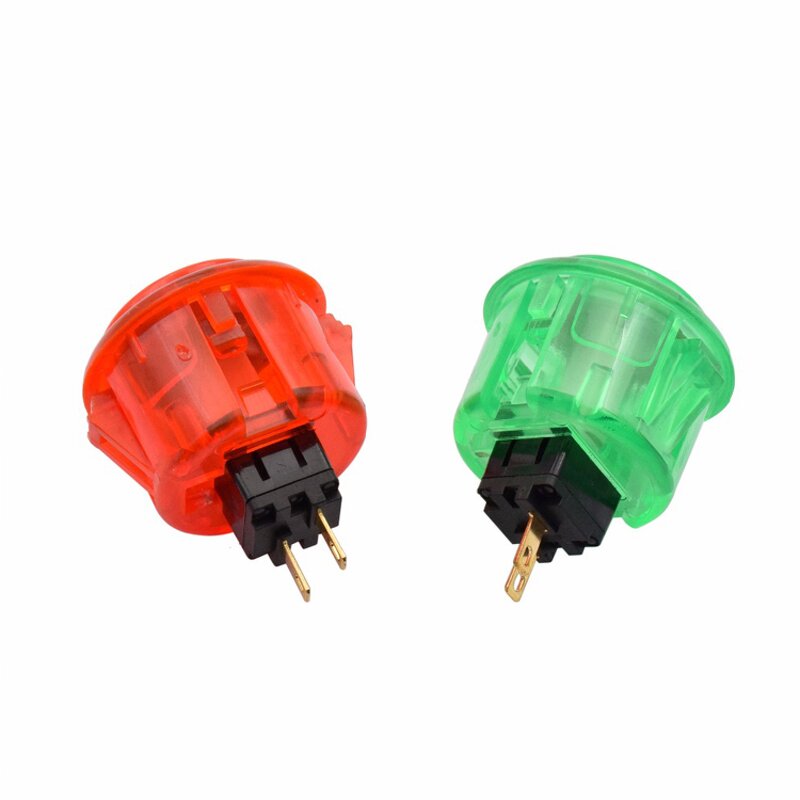 Arcade LED Push Button - Manufacturer - 30mm Transparent Round Free Sample