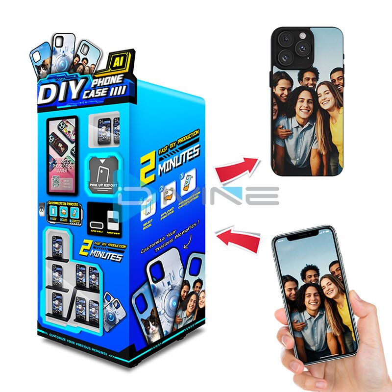 Phone Case Printer Manufacturer - Self-service DIY Personalized Photo Upload Unattended