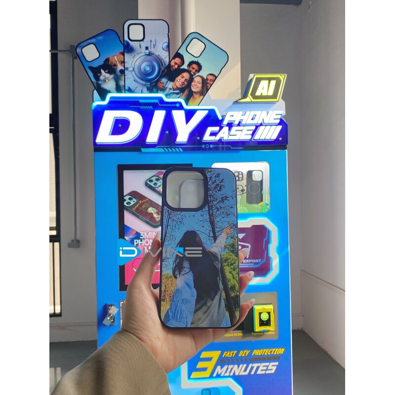 Phone Case Vending Machine Manufacturer - New with AI Automatic Printer DIY