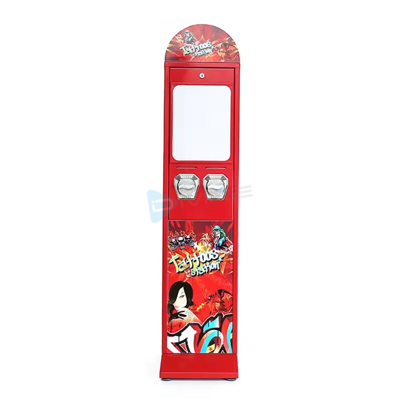 Sticker Vending Machine Manufacturer - Coin Operated for Cartoon Tattoo Photo
