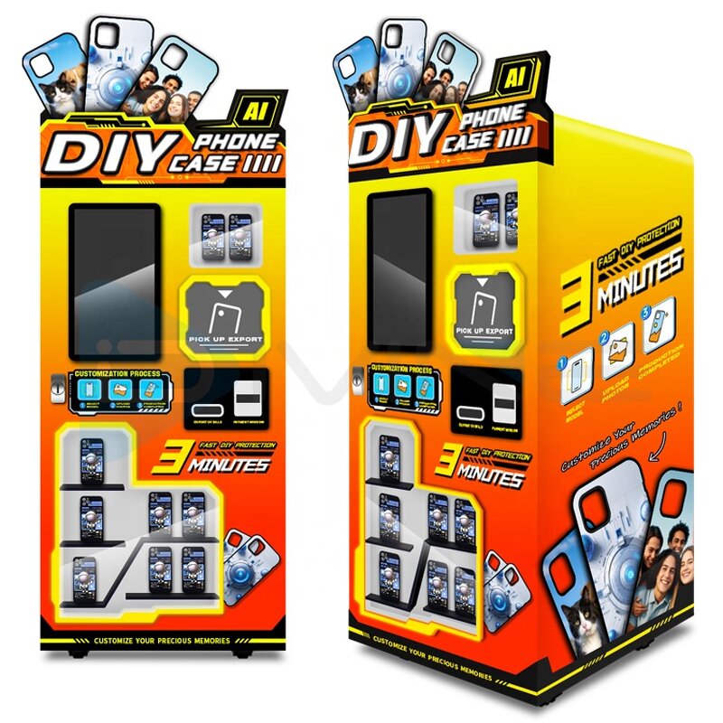 Phone Case Vending Machine Manufacturer - Hot Sale 24 Hours Unmanned AI Metal Token Payment