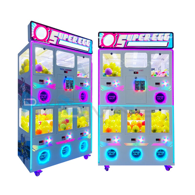 Gachapon Machine Manufacturer - Commercial Box Capsule Toy Tiered Integration 1-5 Player Coin Token Operated