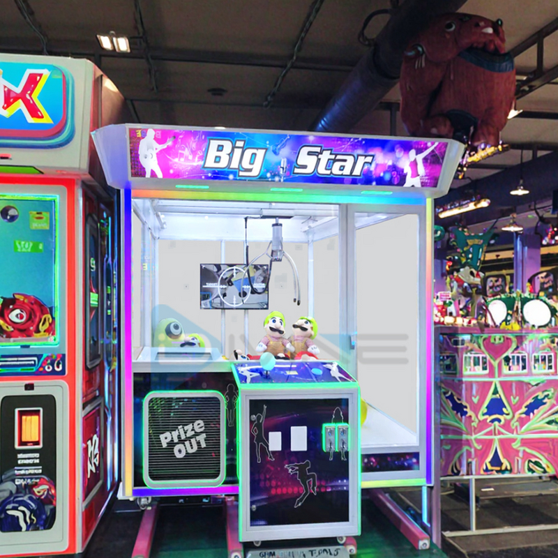 Claw Crane Machine Manufacturer - Indoor Amusement Big Prize Coin Operated Huge Gift Plush Toy