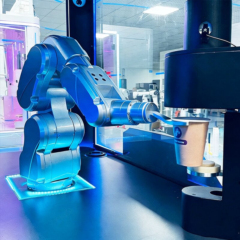 Coffee Vending Machine Manufacturer - Super Large 24-Hour Robot Kiosk Unmanned Multi Flavor