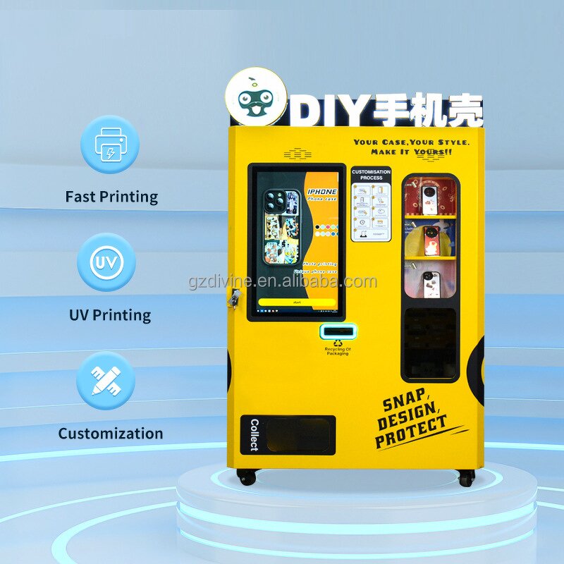 Phone Case Printer Vending Machine Manufacturer - New Automatic for Customizing