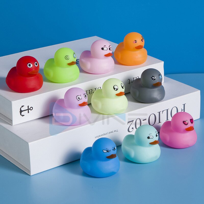 Rubber Toys Manufacturer - Children Baby for Mini Crane Claw Machine Cute Colorful Mini Duck