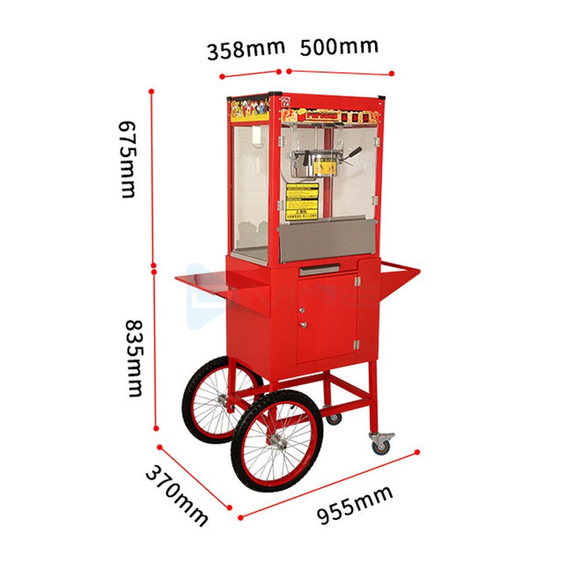 Popcorn Machine Manufacturer - Commercial Fully Automatic Electric Hot