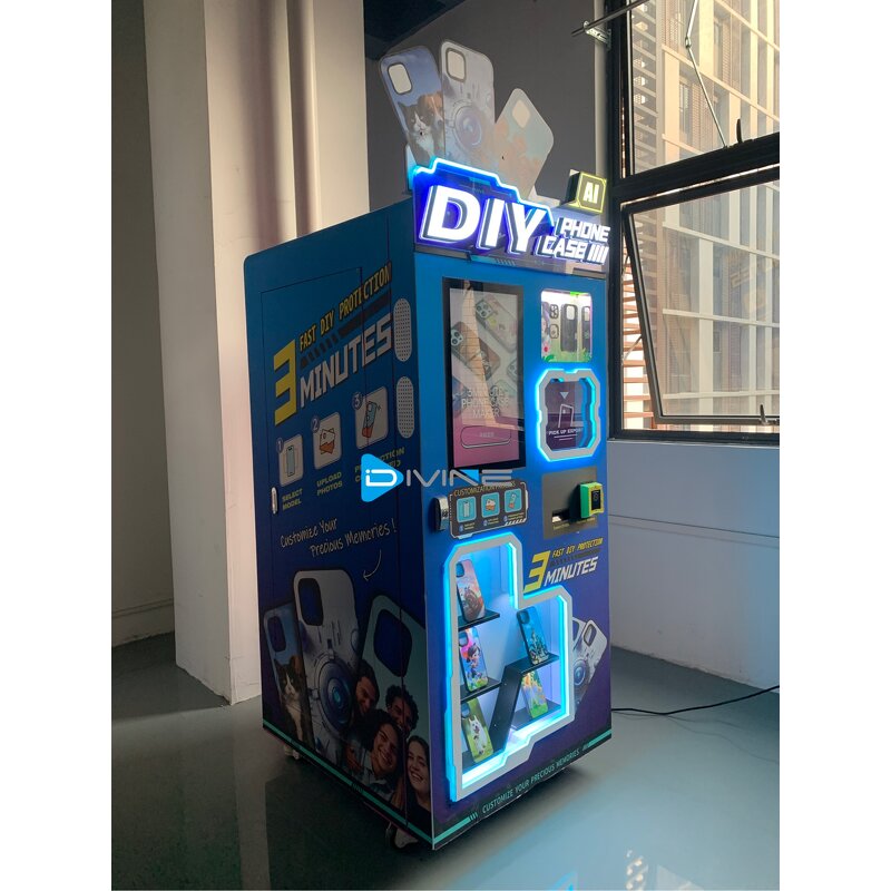 Phone Case Vending Machine Manufacturer - New with AI Automatic Printer DIY