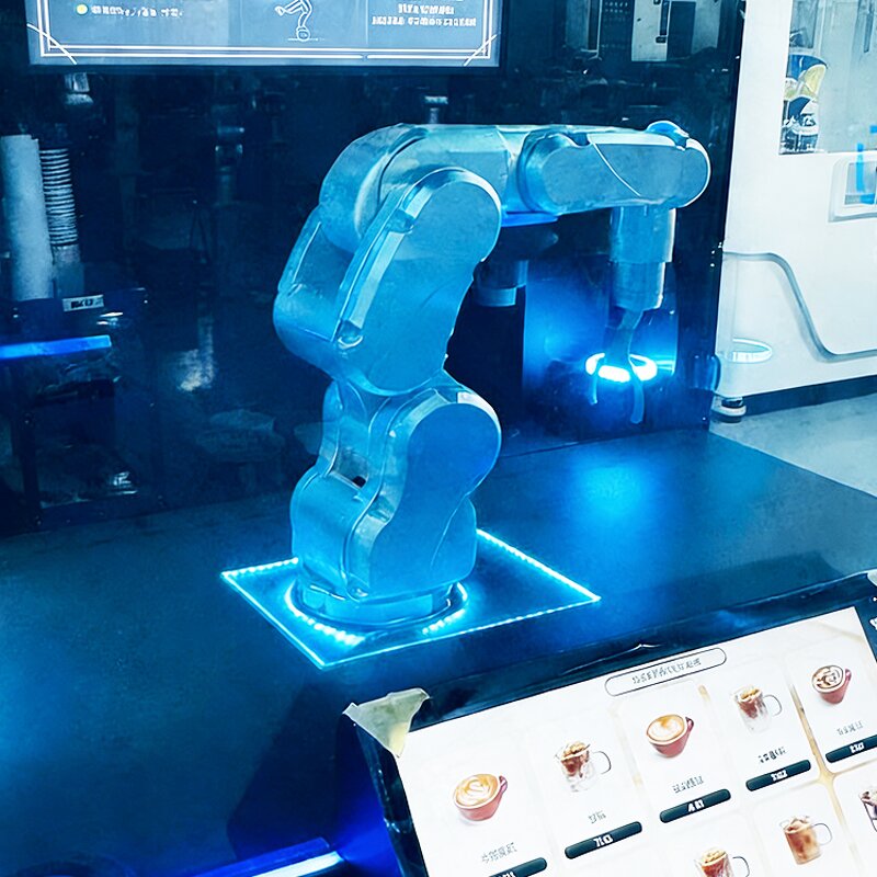 Coffee Vending Machine Manufacturer - Hot Sale Commercial Robot Barista AI Flower Printing