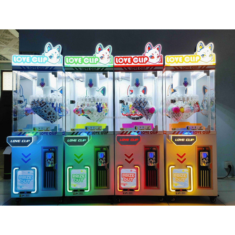 Claw Machine Manufacturer - Factory Wholesale Coin Operated Toy Clamp Arcade Cheap Bill Operation