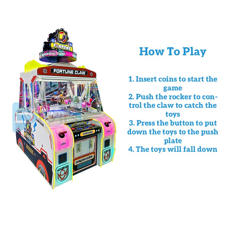 Claw Machine Manufacturer - Best Selling Fun & Engaging Coin-Operated Metal Indoor Amusement