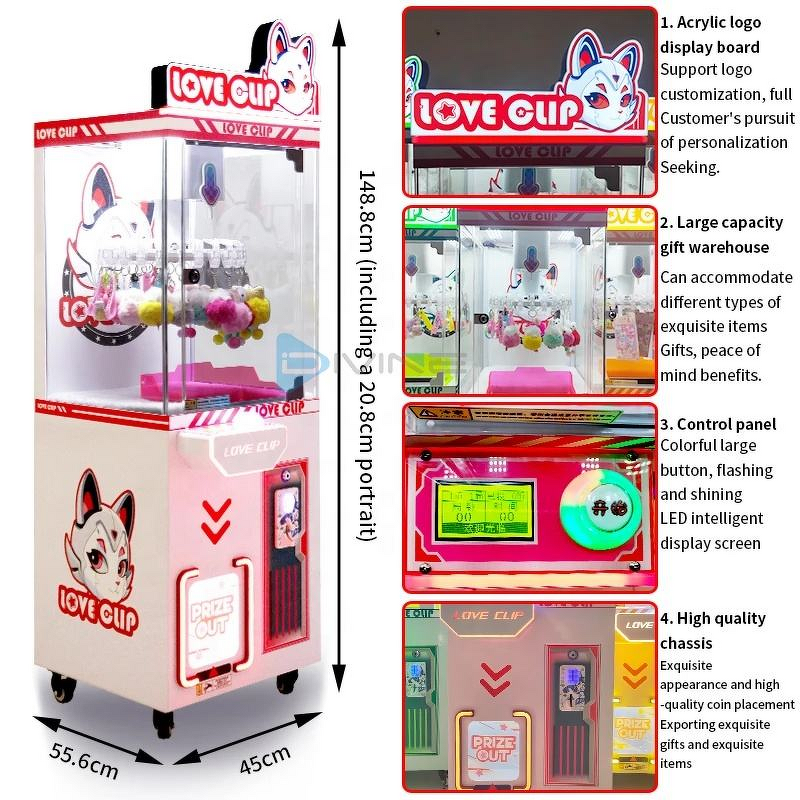 Vending Machine Manufacturer - Best Price Clip Snack Gift Coin-Operated Probability Controllable Prize