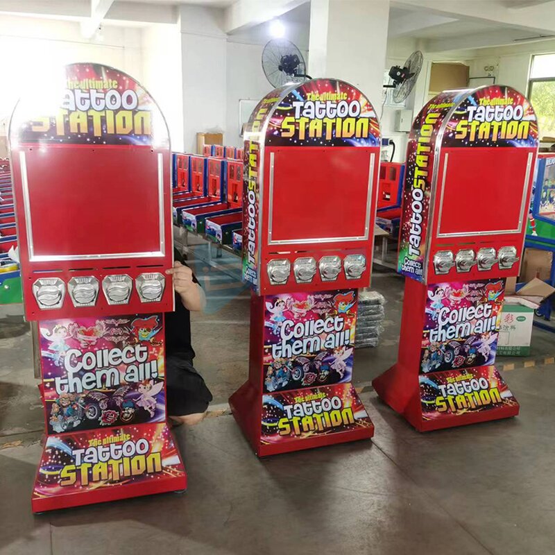 Vending Machine Manufacturer - Coin Operated for Trading Cards Tattoo Sticker