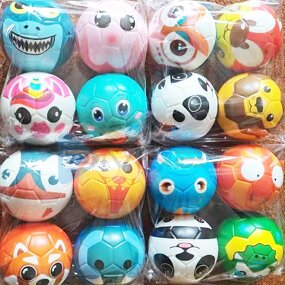 Toy Balls Manufacturer - Animal Style Plastic for Crane Machine Capsule Vending Rubber Foam