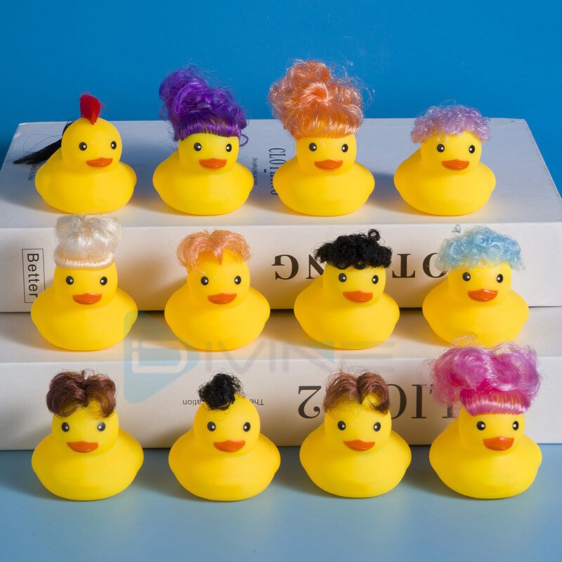 Rubber Toys Manufacturer - Children Baby for Mini Crane Claw Machine Cute Colorful Mini Duck