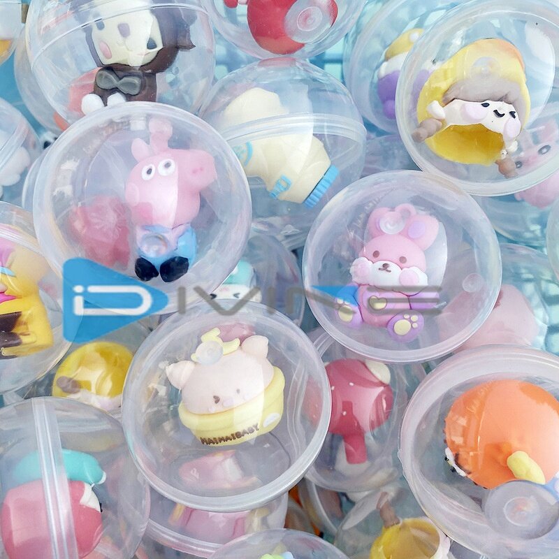 Capsule Toys Manufacturer - 45mm Ball with Cartoon Characters for Mini Vending Game Machine