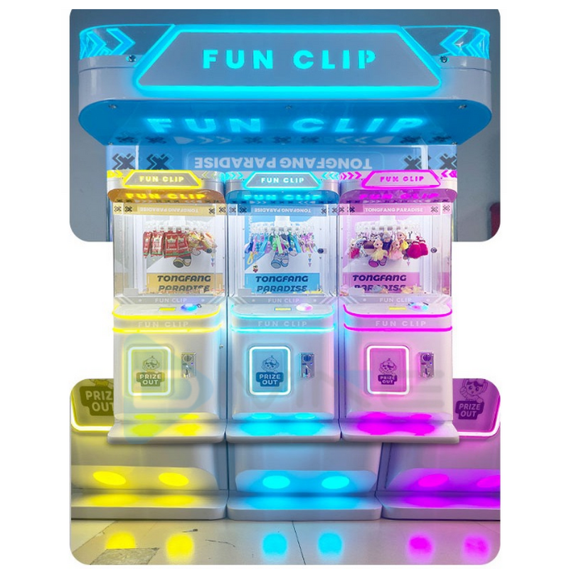 Vending Machine Manufacturer - Coin Operated High Quality Fun Clips Gift 25-Clips