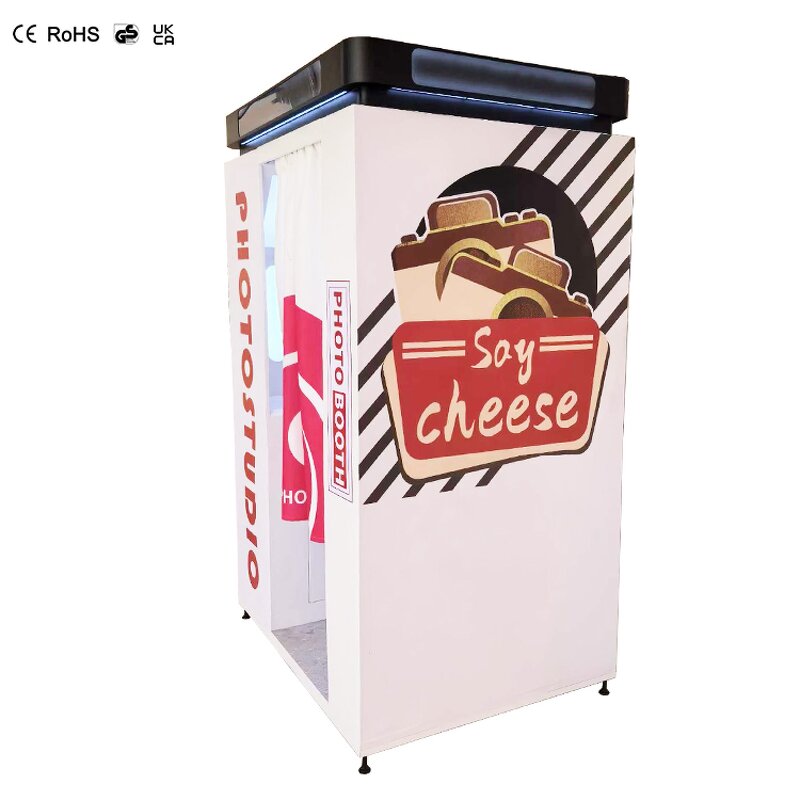 Photo Booth Manufacturer - Custom Interactive Coin Operated Unmanned Self-Service with Instant Printer